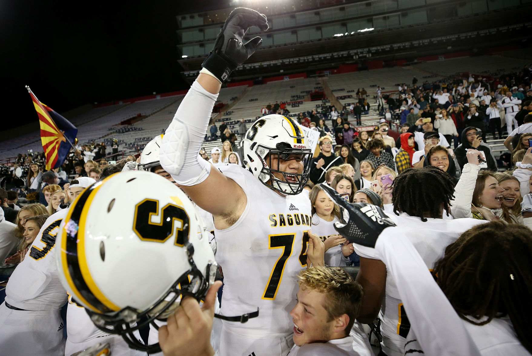 Scottsdale Saguaro 42, Salpointe Catholic 16